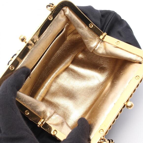 Chanel CHANEL shoulder bag, fabric, women's, black - Picture 3 of 7